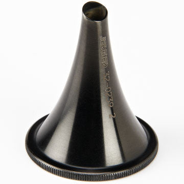 Farrior Ebony Ear Speculum - Oval Oblique End Supply