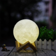 Moon Light Lamp, 3D, Color Changing with rechargeable battery, Pack of 1 Hot on Sale