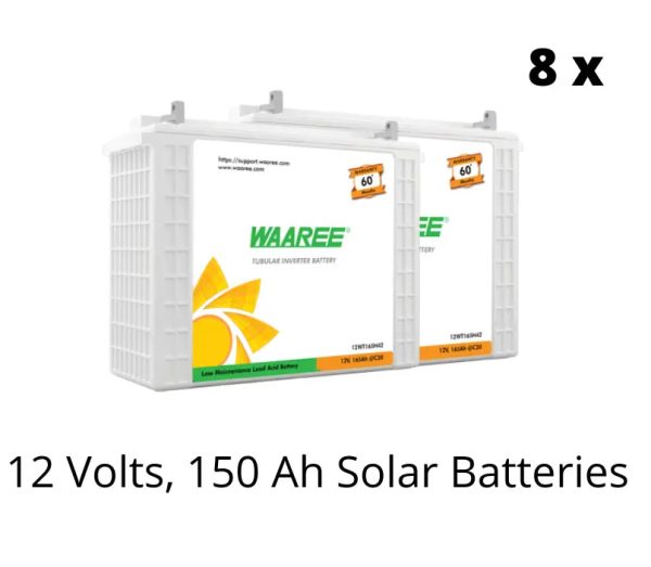 Waaree Energies 7.8 Kilo Watt OFF-GRID Solar System Kit Online Hot Sale