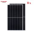 Panasonic 450 Watt - 24 Volts super high efficiency, Half-Cut, Mono-Crystalline Solar Panel, Pack of 8 Online