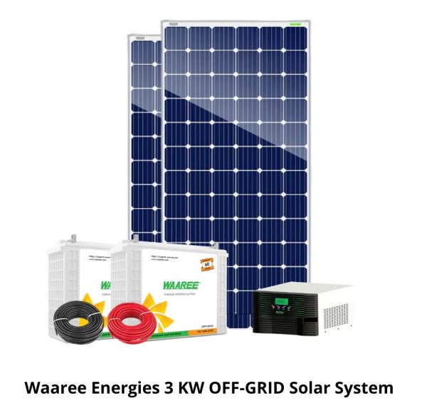 Waaree Energies 3.2 Kilo Watt OFF-GRID Solar System Kit Cheap