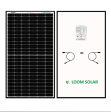 Loom Solar 440 Watt - 24 Volts Half-Cut, Super High Efficiency, SHARK Mono Crystalline Solar Panel, Pack of 2 Online Hot Sale