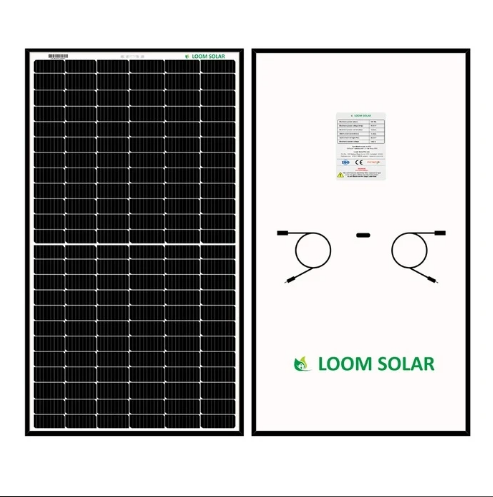 Loom Solar 440 Watt - 24 Volts Half-Cut, Super High Efficiency, SHARK Mono Crystalline Solar Panel, Pack of 2 Online Hot Sale