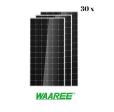 Waaree Energies 415 Watt - 24 Volts Mono Crystalline Solar Panel (Pack of 30,12.45 kW) Cheap