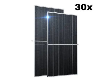 Trina Solar 495 Watts, 24 Volts Half Cut Mono-Perc Solar Panel (Pack of 30) Sale