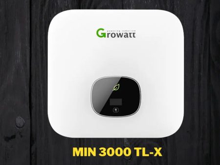 Growatt MIN 3600-TL-X, 5 Kilowatt, 1-Phase ON-GRID Inverter with Wi-Fi & LED Display Online Sale