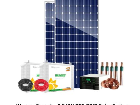 Waaree Energies 9.8 Kilo Watt OFF-GRID Solar System Kit Online Sale