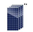 Waaree Energies 1 Kilo Watt, Poly-Crystalline OFF-GRID Solar rooftop system combo kit with Waaree WEP1650VA 24 Volts Inverter and 2 Nos of 150 Ah Solar batteries Online Sale