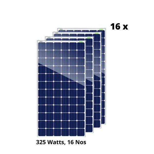 Waaree Energies 5.2 Kilo Watt OFF-GRID Solar System Kit Online Hot Sale