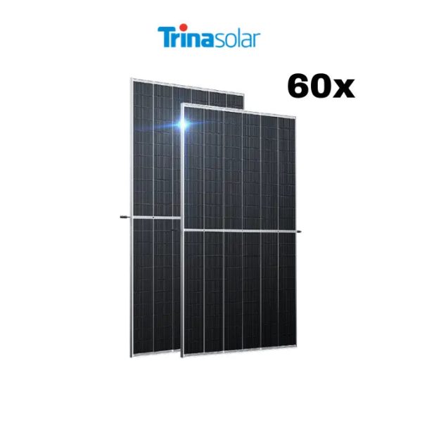 Trina Solar 495 Watts, 24 Volts Half Cut Mono-Perc Solar Panel (Pack of 60) Sale