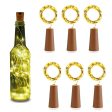 Wine bottle Cork-Diwali LED Lights for Home, Diwali, Birthday, and Christmas decoration, Copper String-2 Meter Length, Multi Colour, Pack of 6 Hot on Sale