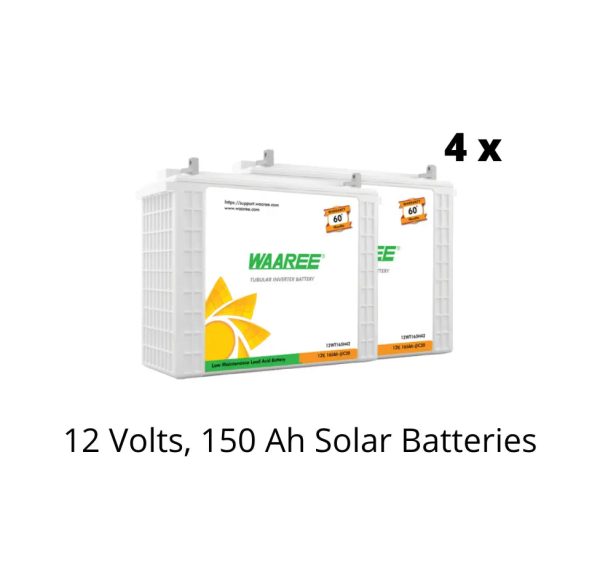 Waaree Energies 5.2 Kilo Watt OFF-GRID Solar System Kit Online Hot Sale