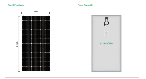 Loom Solar 390 Watt - 24 Volts Mono Crystalline Solar Panel (Pack of 2) Online Hot Sale