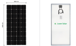 Loom Solar 180 Watt - 12 Volts Mono Crystalline Solar Panel (Pack of 3) For Discount