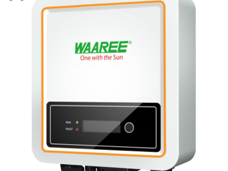 Waaree energies 3 kilowatt,1-Phase , MPPT based super efficient on-grid grid-tie, solar inverter for home, solar rooftop projects with 10 years warranty For Discount