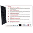 Suntech 445 Watt, 24 Volts Half Cut, Bi-Facial Solar Panel (Pack of 3) on Sale