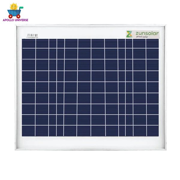 Zun Solar 10 Watts 12 Volts Polycrystalline Solar Panel for charging of solar home light system Fashion