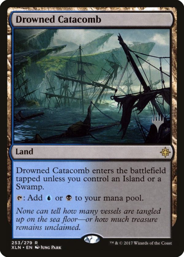 Drowned Catacomb (Promo Pack) [Ixalan Promos] Online now