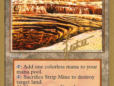 Strip Mine (Bertrand Lestree) [Pro Tour Collector Set] Online