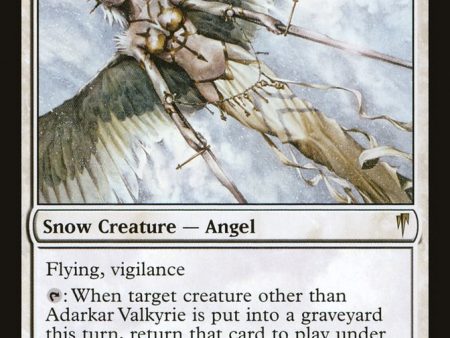 Adarkar Valkyrie [Coldsnap] Hot on Sale